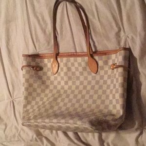 A white Louis Vuitton